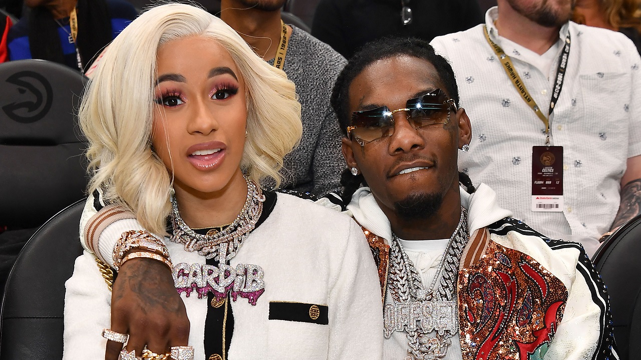 Celebrities Attend Atlanta Hawks v Boston Celtics