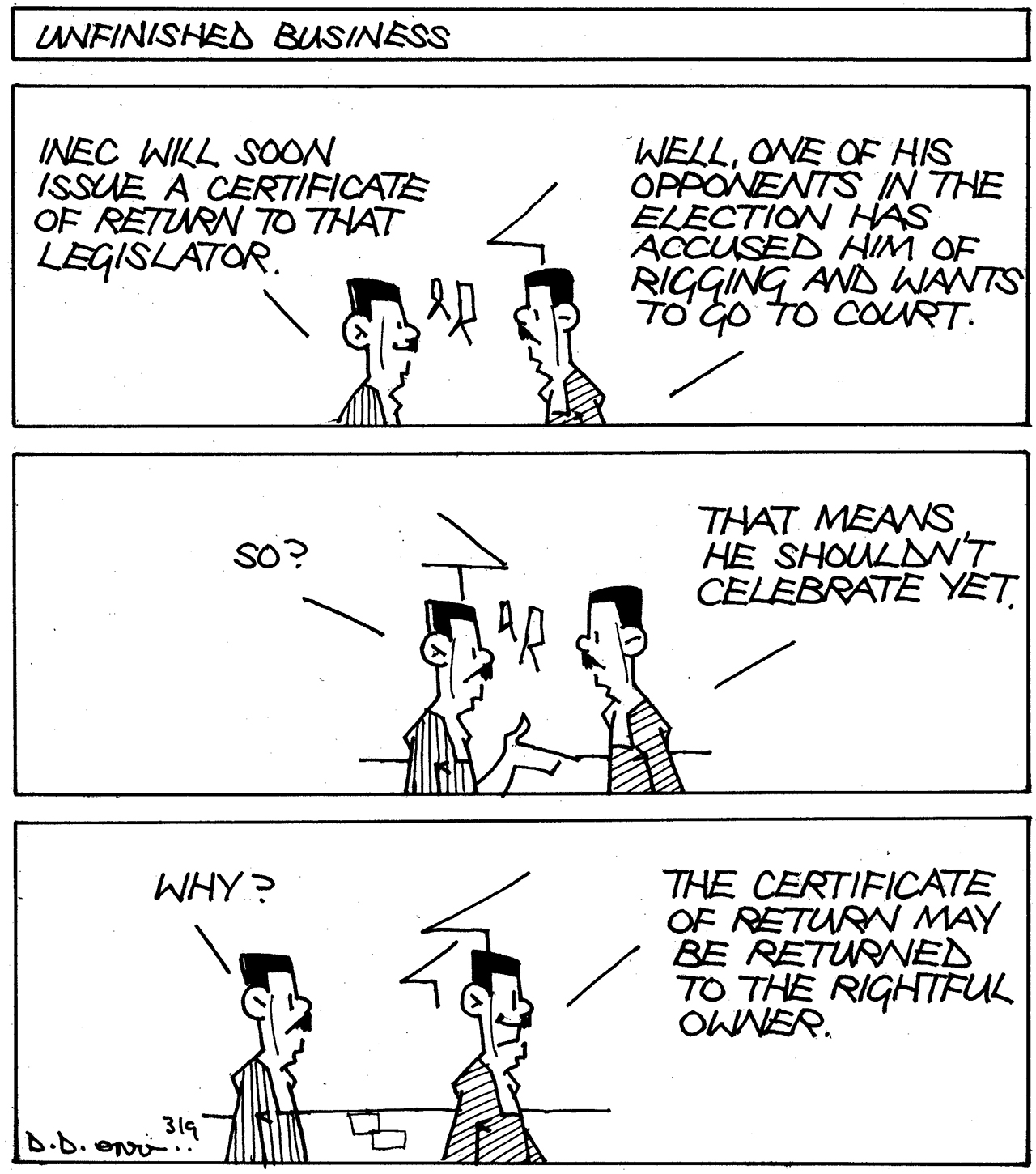 Cartoon 12, 03, 19