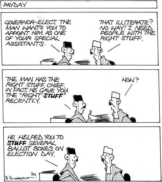 Cartoon–March