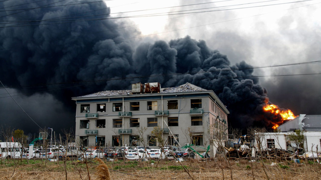 CHINA-CHEMICALS-EXPLOSION-ACCIDENT