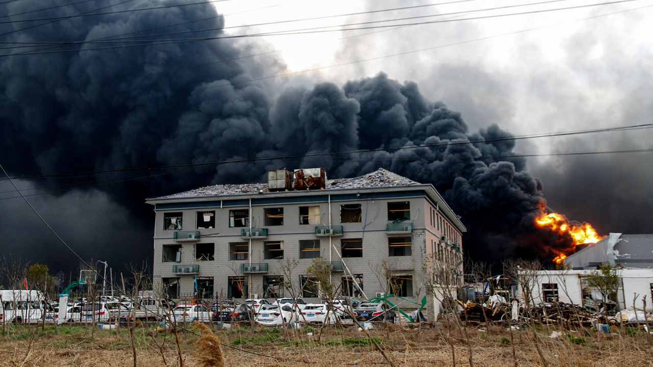 CHINA-CHEMICALS-EXPLOSION-ACCIDENT