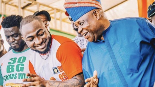 Davido and Ademola Adeleke