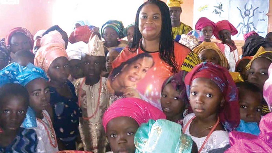 Feyikemi-Niyi-Olayinka-with–children
