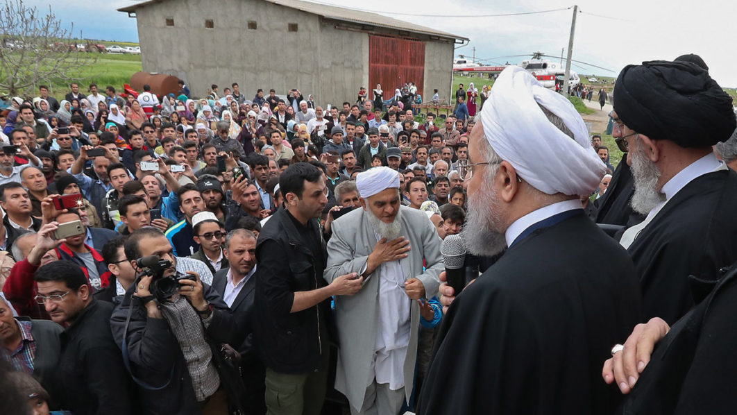 IRAN-FLOODS-ROUHANI