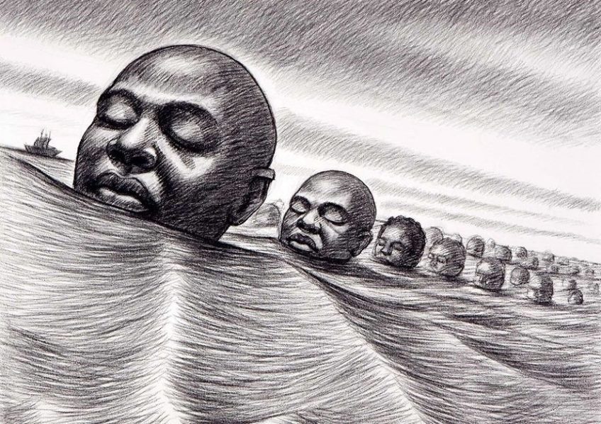 Igbo Landing artwork by Donovan Nelson