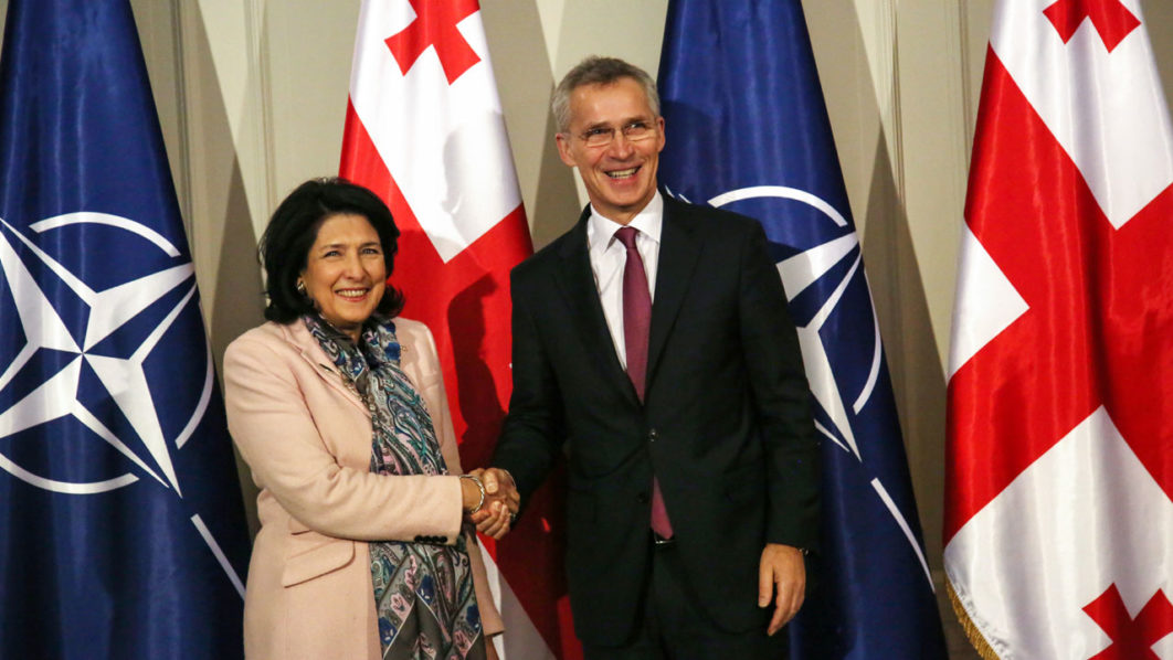 GEORGIA-NATO-DEFENCE-DIPLOMACY