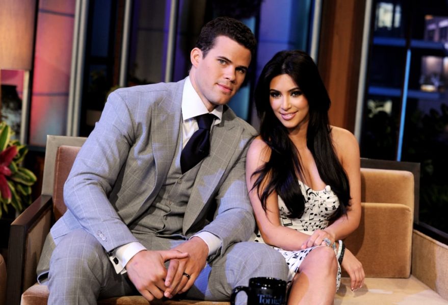 Kris Humphries and Kim Kardashian