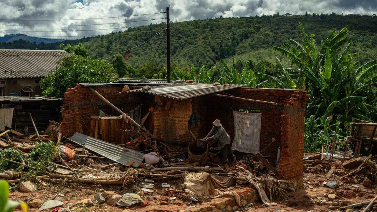 ZIMBABWE-WEATHER-CYCLONE