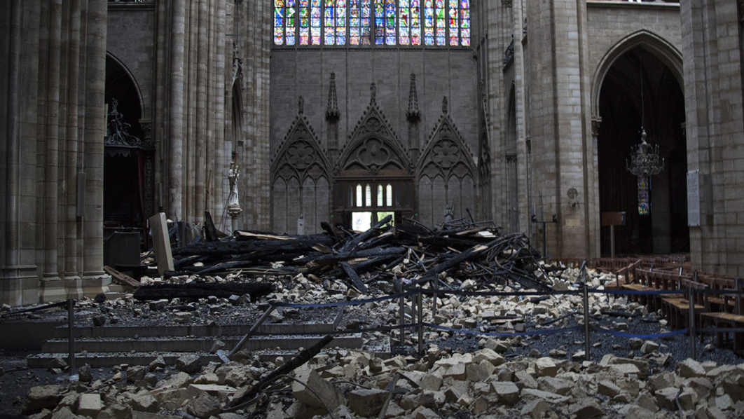 FRANCE-FIRE-NOTRE DAME
