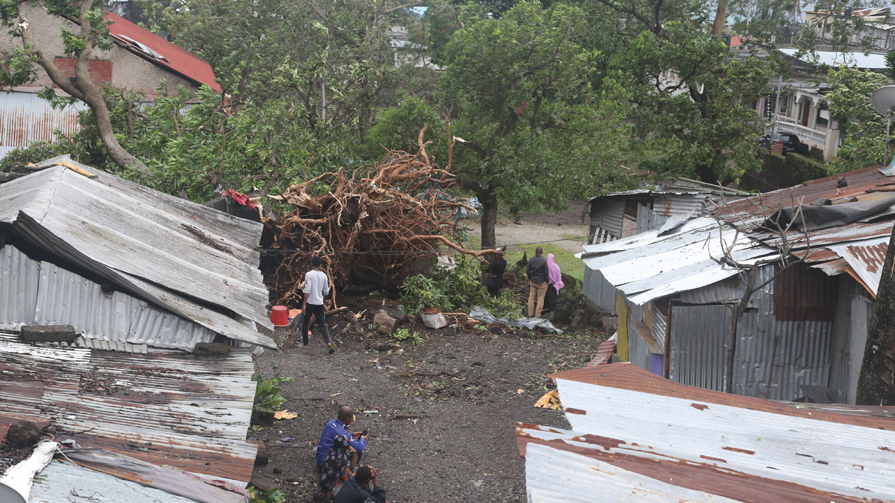 COMOROS-WEATHER-CYCLONE