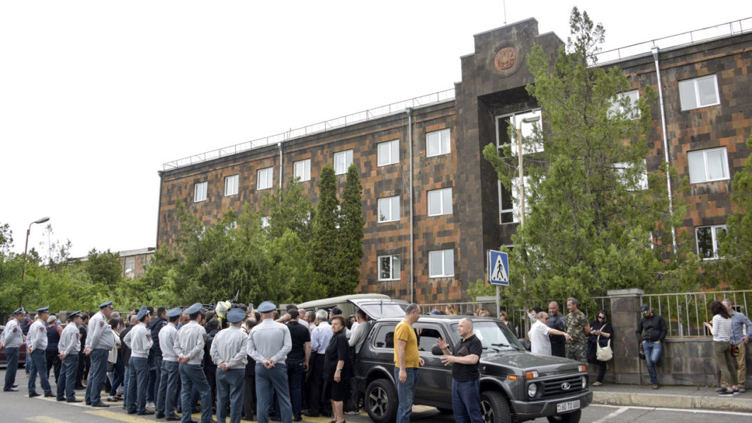 ARMENIA-POLITICS-COURT-PROTEST
