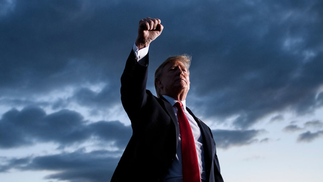 US President Donald Trump Travels to Montoursville, Pennsylvania