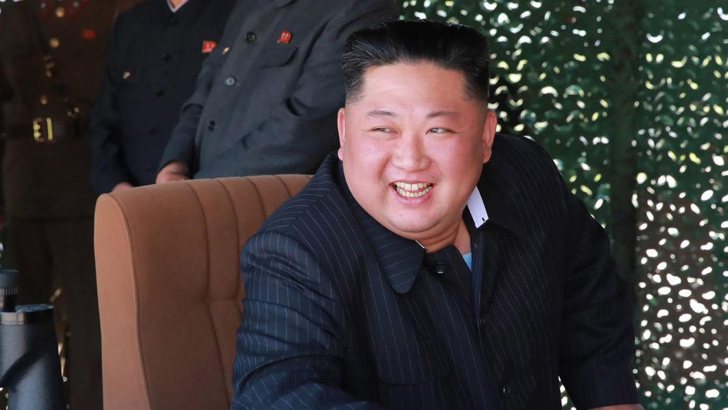 NKOREA-MILITARY-ROCKET