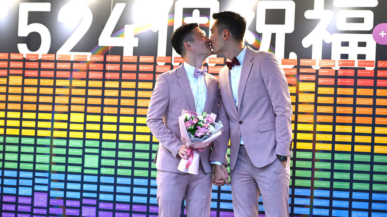 TAIWAN-GAY-WEDDING