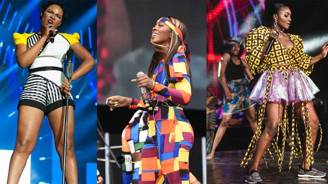 Tiwa-Savage,-Yemi-Alade,-Simi