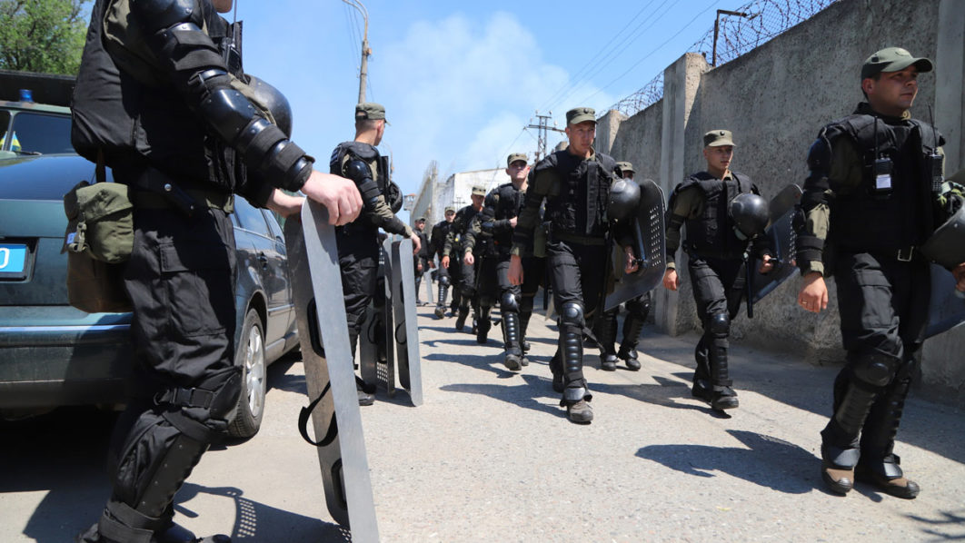 UKRAINE-CRIME-PRISON-RIOT