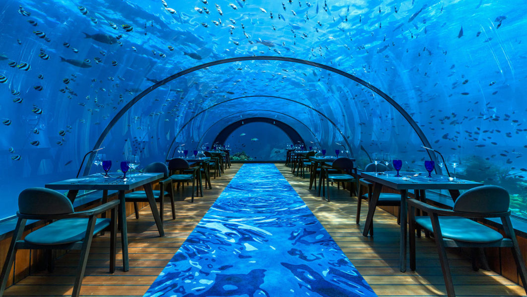 Undersea Restaurant by Boat international