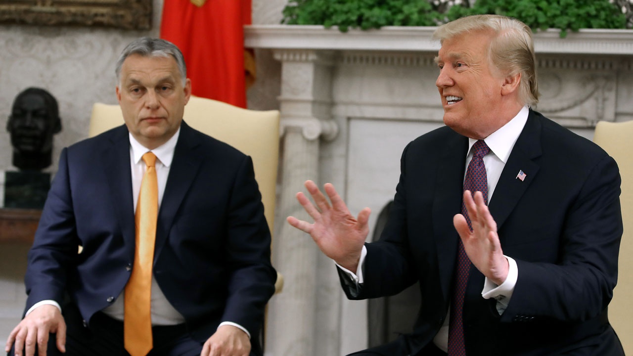 President Donald Trump Welcomes Hungarian Prime Minister Viktor Orban To The White House