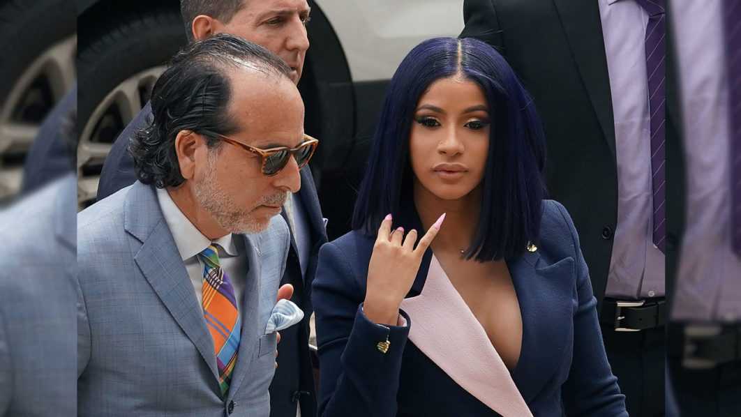 Rapper Cardi B in court over strip club brawl