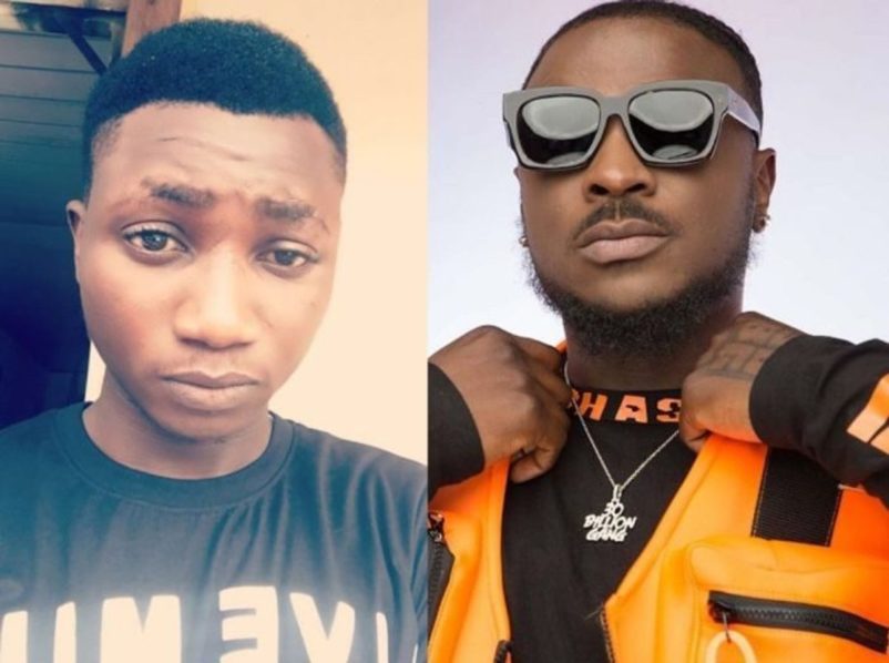 Pamilerin and Peruzzi. Photo Naijaloaded