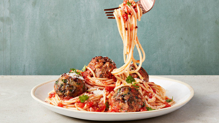 Spaghetti and Meatballs by Martha Stewart