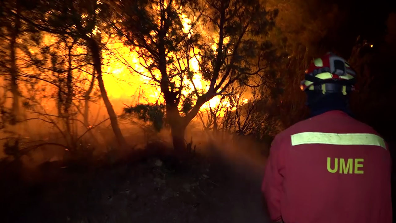 SPAIN-FIRE-WEATHER-CLIMATE