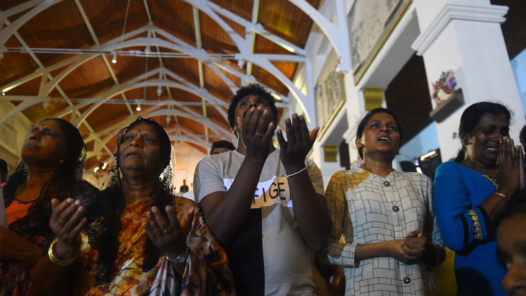 SRI LANKA-INDIA-MODI-UNREST-CHURCH