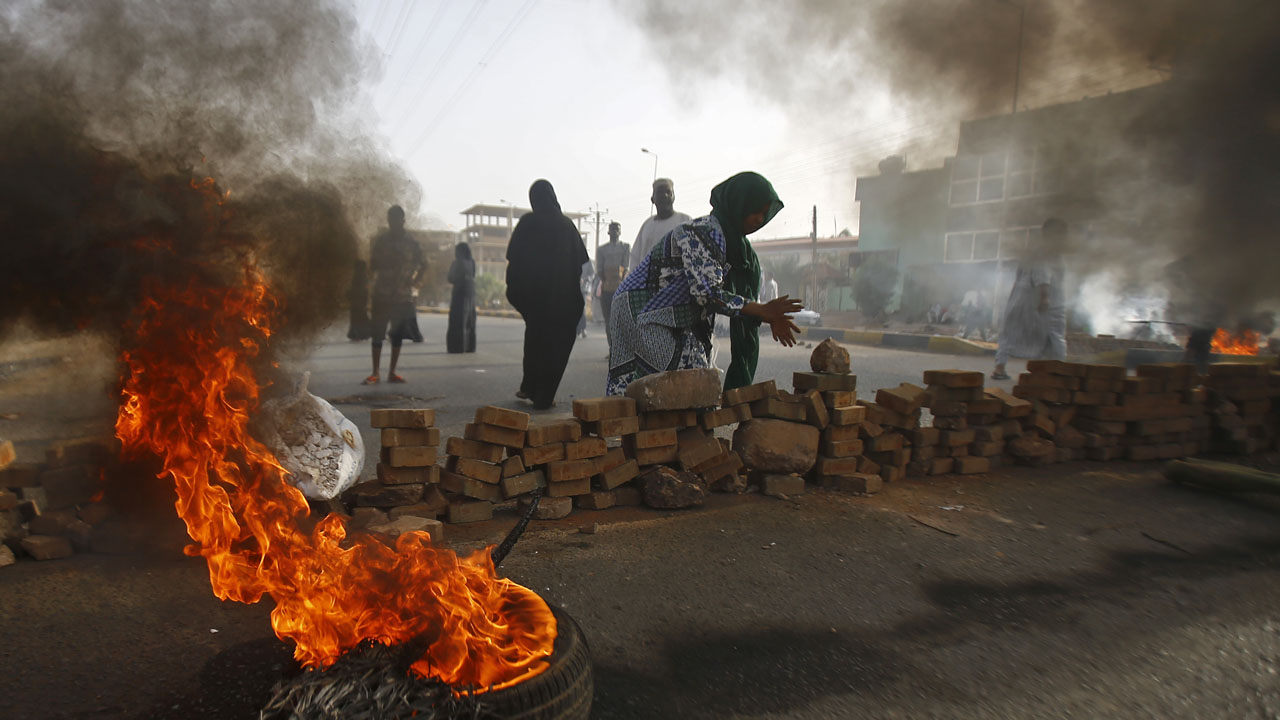 SUDAN-UNREST-PROTEST