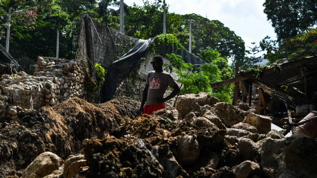 At least five dead in Haiti downpour