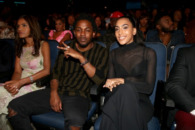 Kendrick Lamar and Fiancee