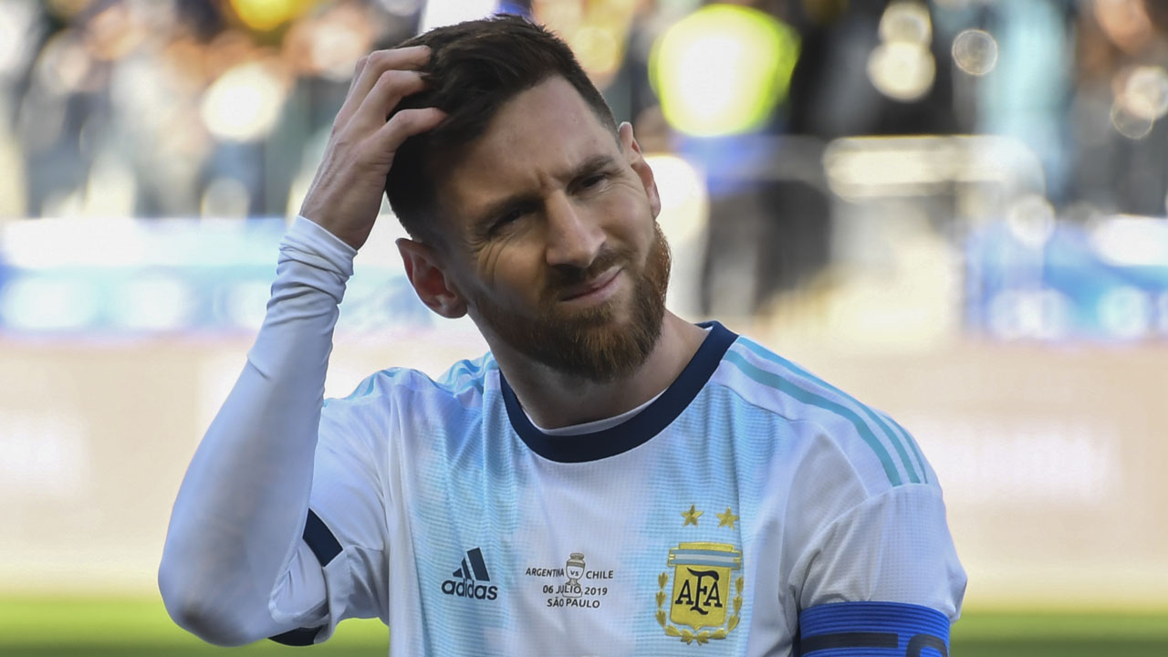 FILES-FBL-COPA AMERICA-2019-ARG-CHI-MESSI-SANCTION