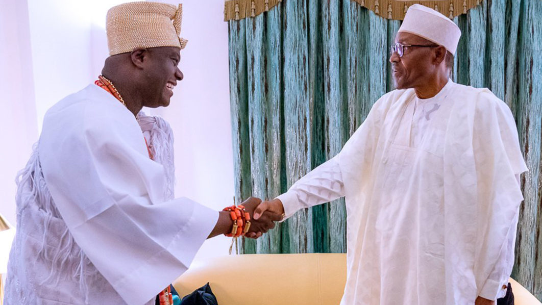 Ooni of Ife and buhari