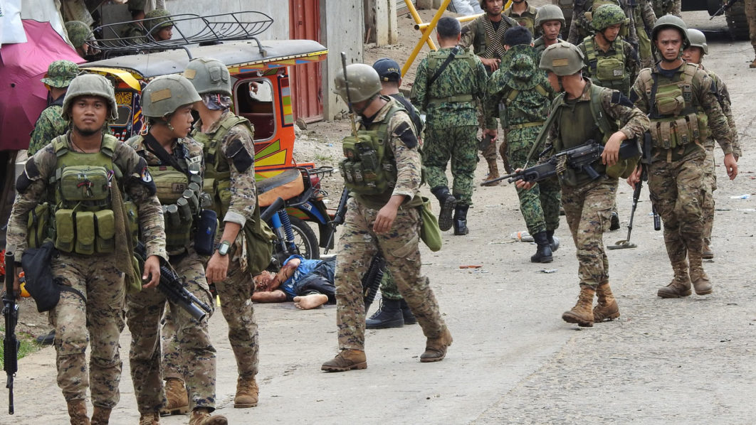 PHILIPPINES-CONFLICT-BLAST