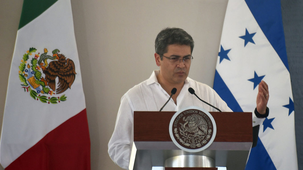 MEXICO-HONDURAS-MIGRATION-LOPEZ OBRADOR-HERNANDEZ