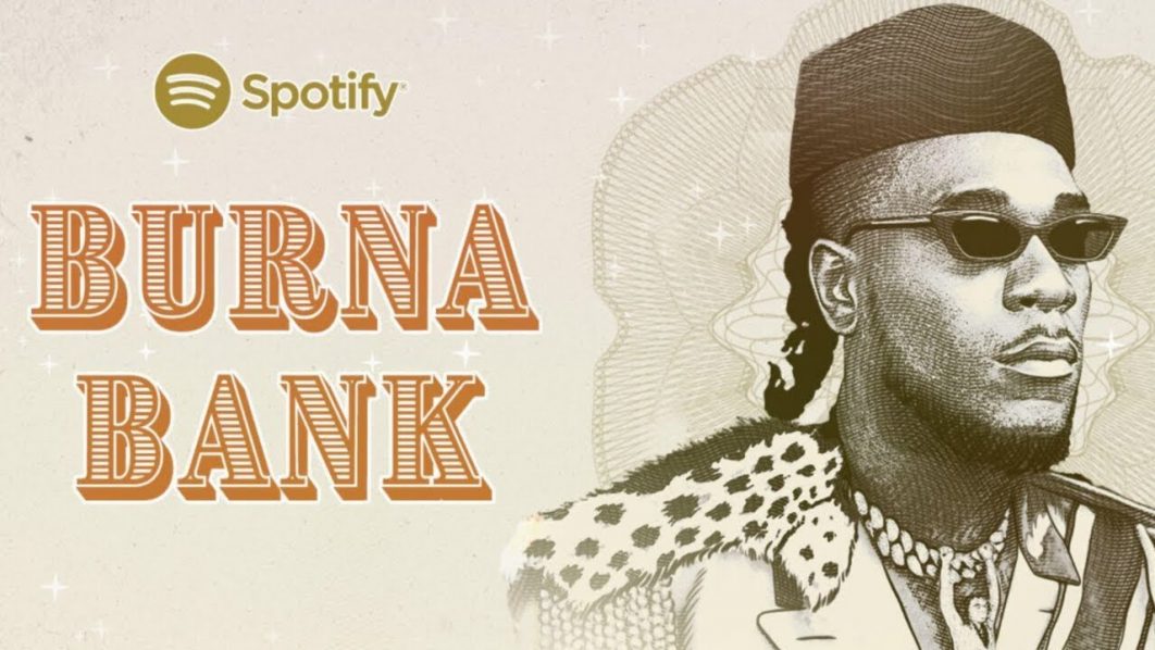 Burna Bank, Photo. Spotify