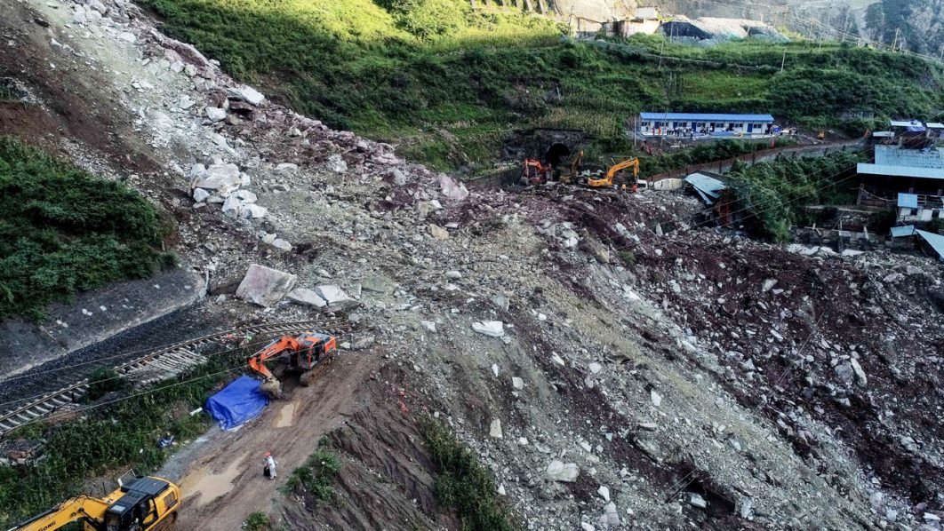 CHINA-LANDSLIDE