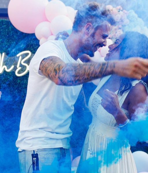 Christian Milian and Matt Pokora