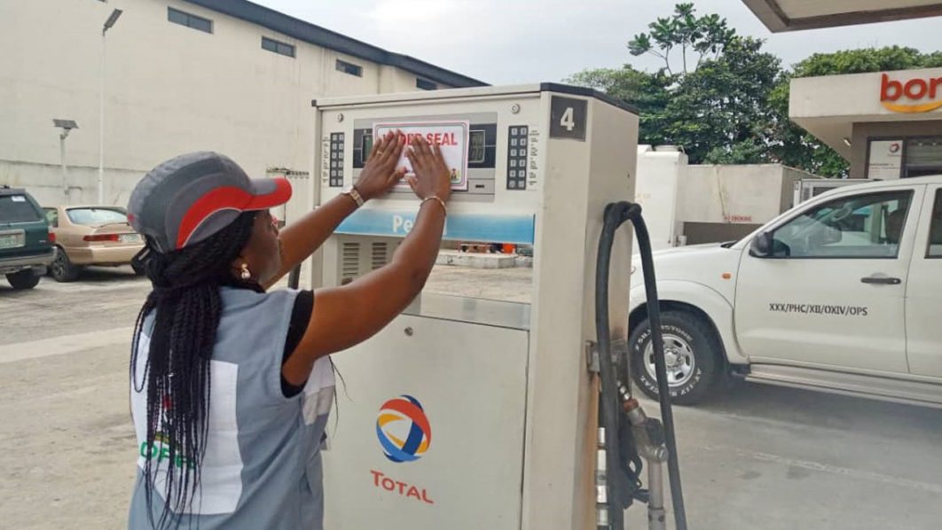 DPR-sealing-a-Total-Filling-Station-in-Port-Harcourt.