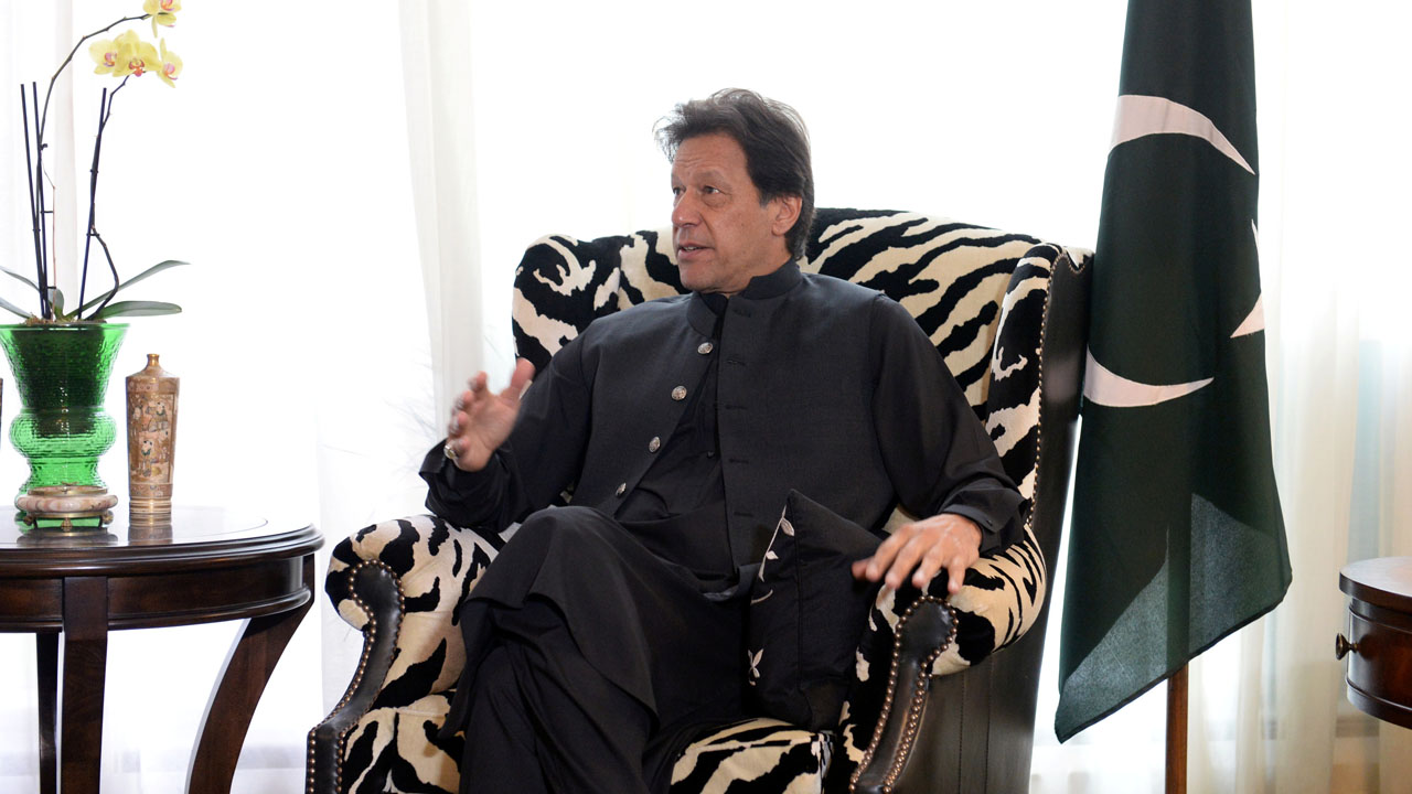 U.S. Secretary of State Mike Pompeo meets with Pakistan’s Prime Minister Imran Khan in Washington