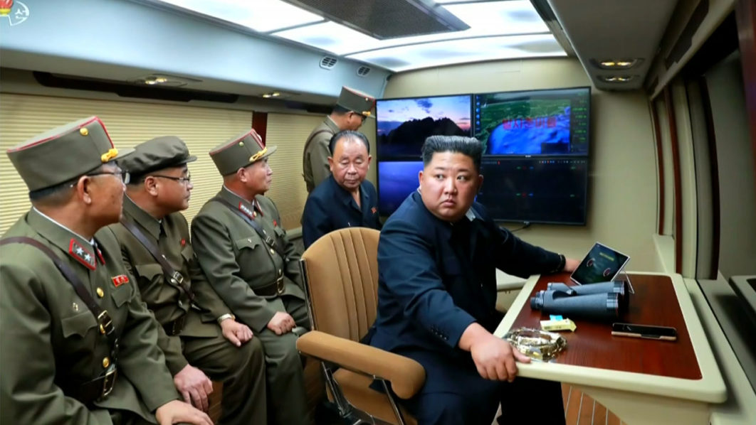 NKOREA-SKOREA-US-MILITARY-PROJECTILE