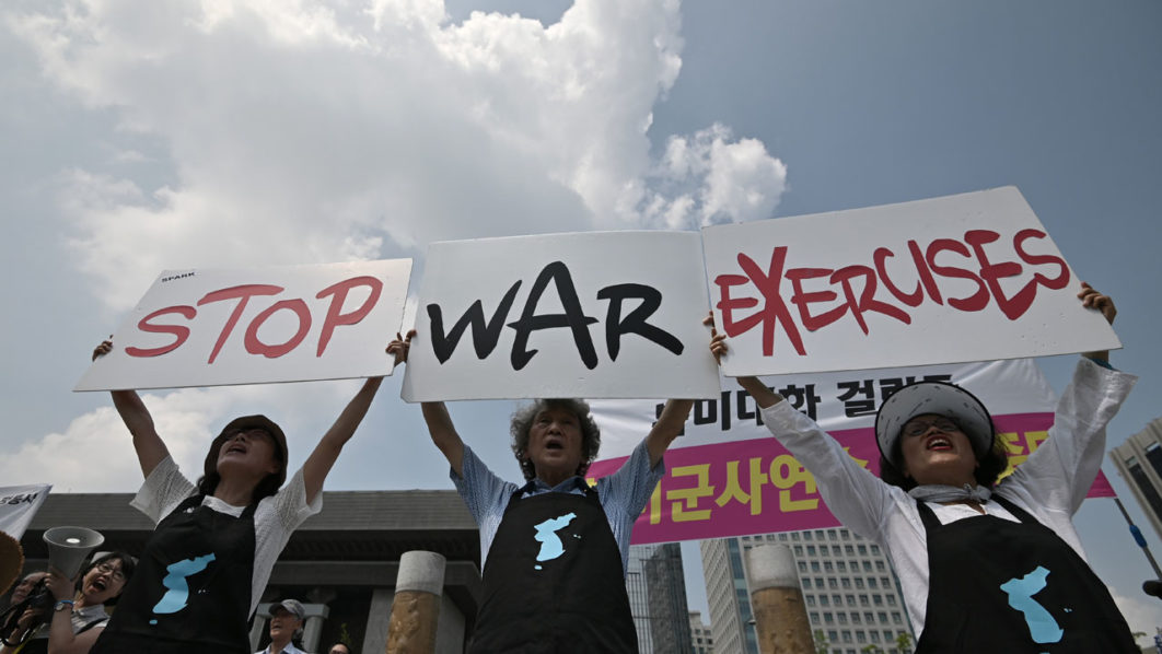 SKOREA-US-NKOREA-MILITARY-diplomacy