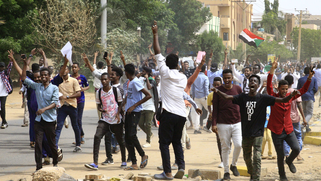 SUDAN-UNREST-DEMO