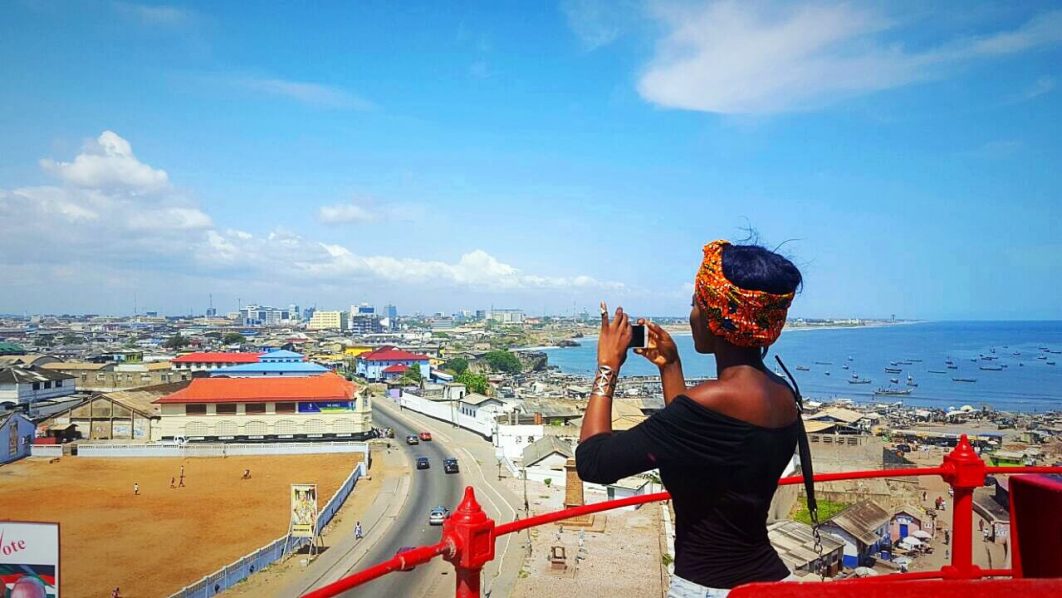Tourist in Ghana