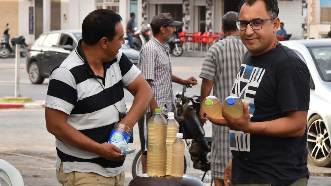 TUNISIA-ENVIRONMENT-TRADITION-BEVERAGE