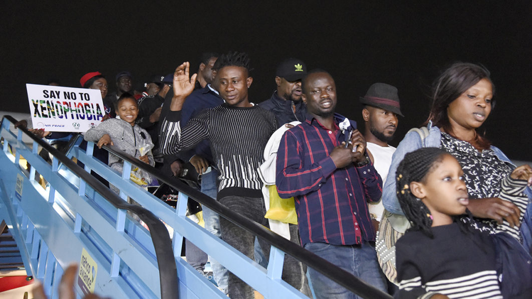 NIGERIA-SAFRICA-DIPLOMACY-UNREST-REPATRIATE