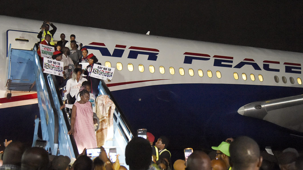 NIGERIA-SAFRICA-DIPLOMACY-UNREST-REPATRIATE