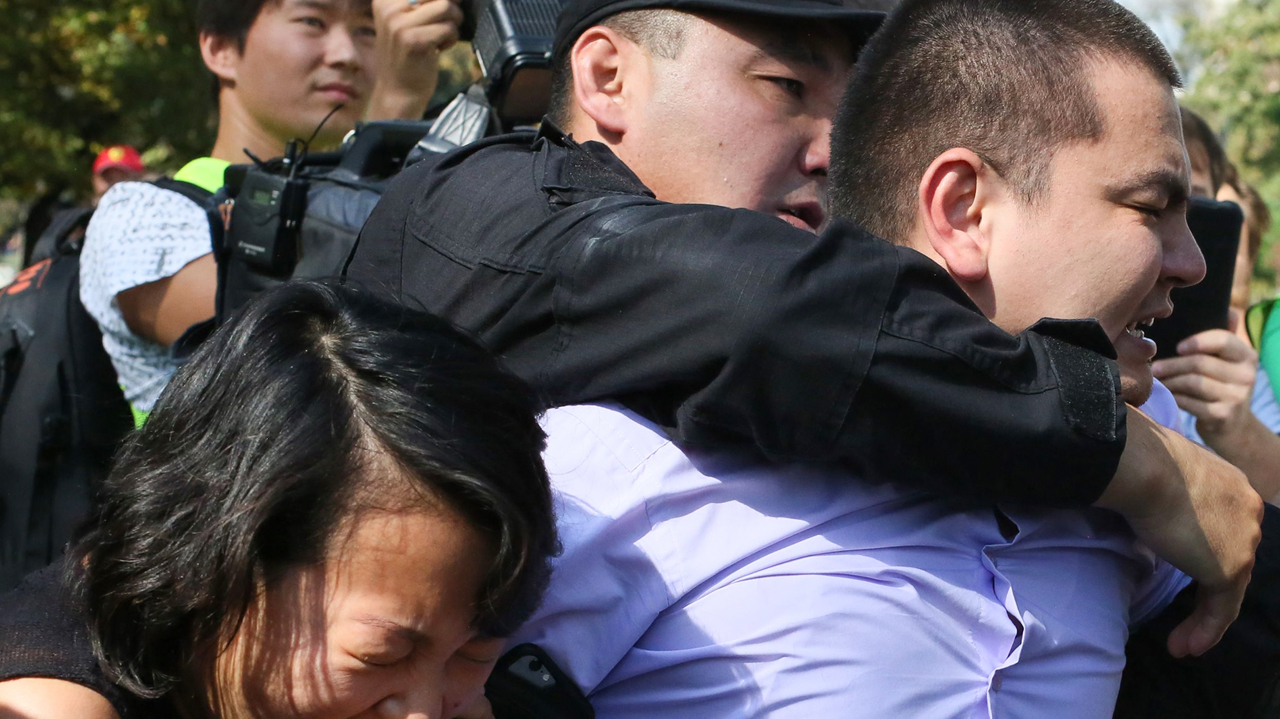 KAZAKHSTAN-POLITICS-OPPOSITION-DEMO