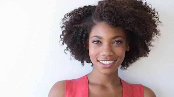 A wrinkle free woman