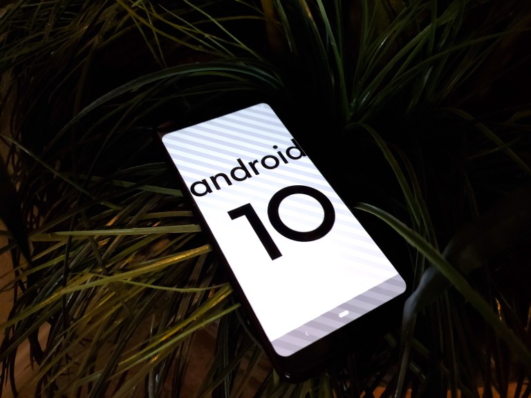 Android 10 on a google pixel phone