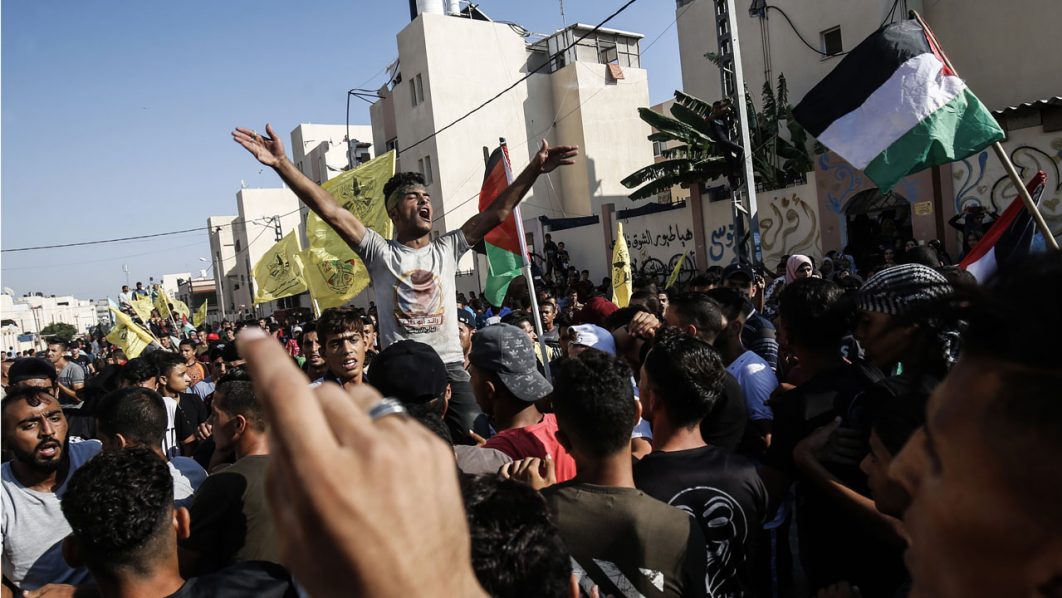 PALESTINIAN-ISRAEL-GAZA-CONFLICT- FUNERAL